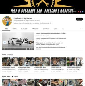 mechanic youtube channel